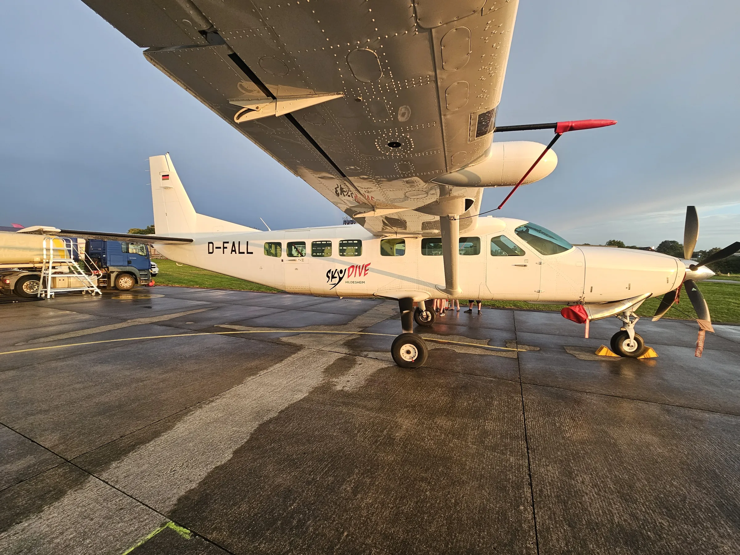 Cessna 208 Caravan D-FALL auf dem Vorfeld